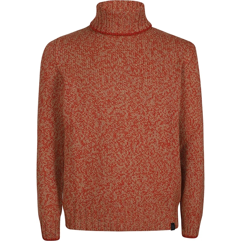 Fay  Mouline` Turtle Neck Brown braun