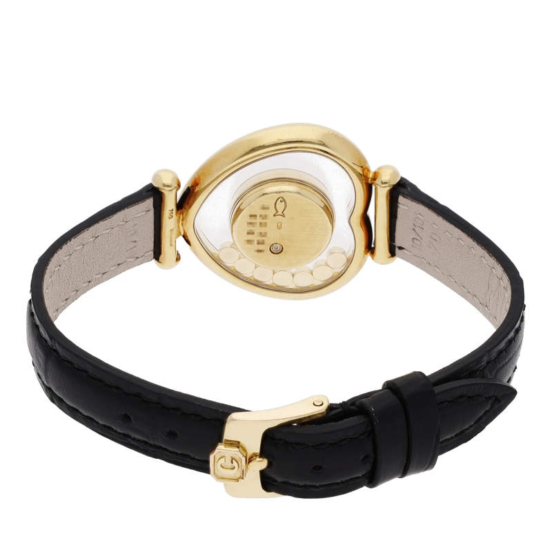 Chopard Automatikuhr Happy Diamonds Weiß (Image 4)