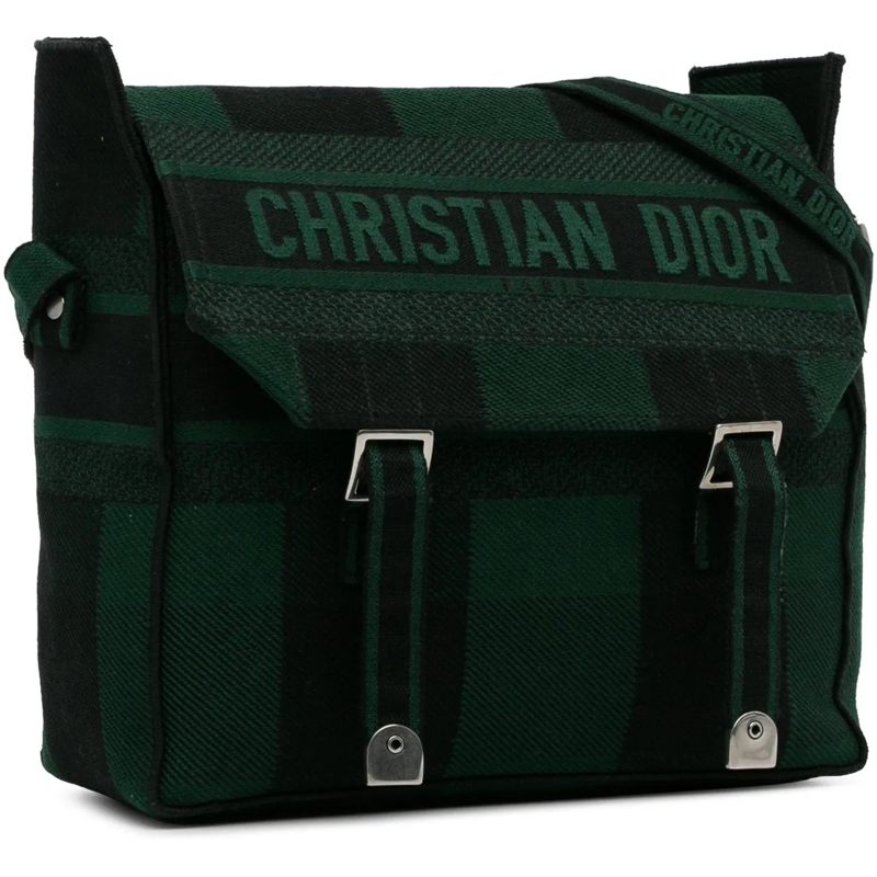 Christian Dior Schultertasche Diorcamp Messenger Bag grün