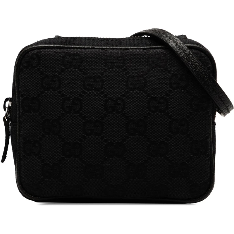 Gucci Sac à bandoulière GG Canvas Crossbody schwarz
