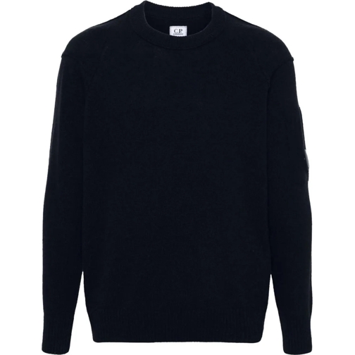 CP Company Trui lamswool crew neck knit divers mehrfarbig