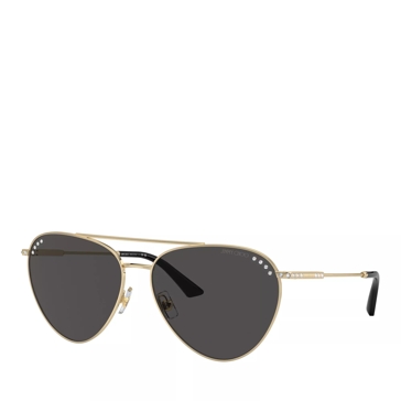 サングラス JIMMY CHOO Woman Sunglasses Gold 0JC4002B PALE Jimmy Choo JC4002B XL (60 - 15) with Pink lenses and Gold