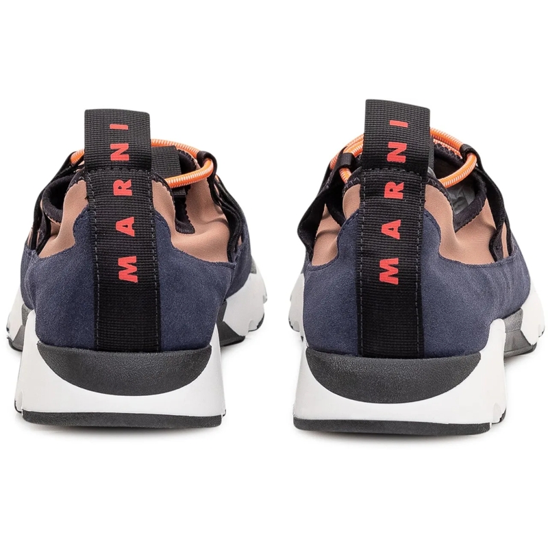 Marni Low-Top-Sneaker Sneakers Running Stringate dunkelblau(Image 3)