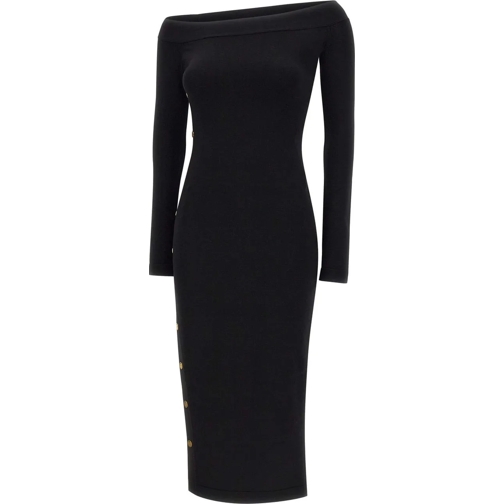 Elisabetta Franchi Midi-Kleider Dresses Black schwarz