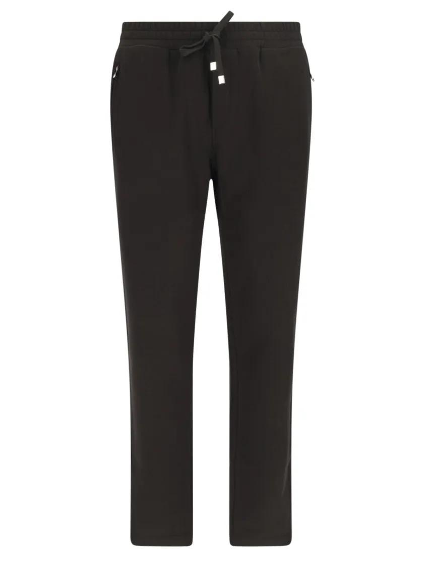 Thumbnail - Dolce&Gabbana - Logo Track Pants – Black - Größe 56 - schwarz