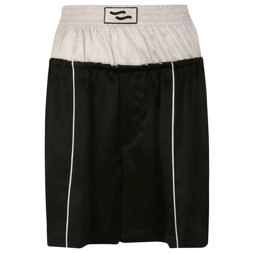 Ssheena Legere Shorts Neri And Pink Sports Shorts Black