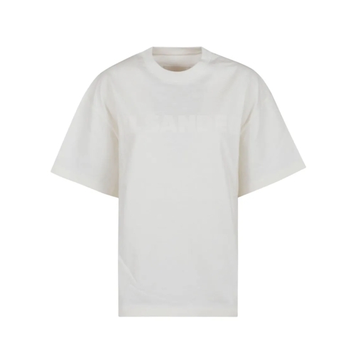 Jil Sander T-Shirts Cn Ss Os Boxy Fit Crewneck T-Shirt White