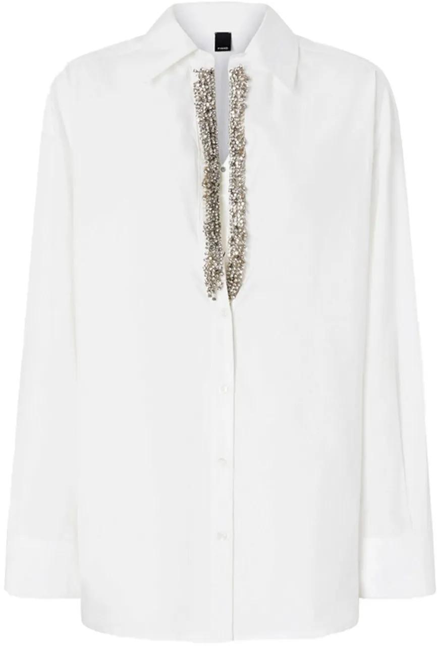 Thumbnail - Pinko - Cotton Poplin Shirt - Größe XS - weiß