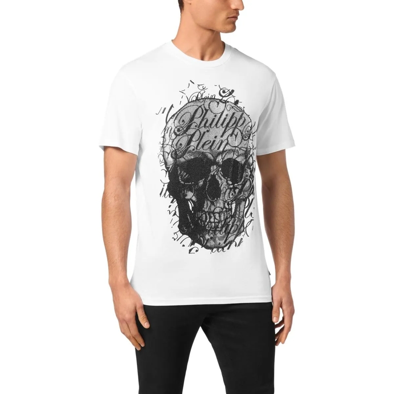 Philipp Plein T-Shirt T-Shirt Skull weiss(Image 3)