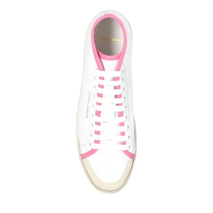 Saint LaurentサンローランSL/39 Logo Mid Sneakersスニーカー YSL サンローラン 39 ハイカット シューズ/スニーカー ブラック