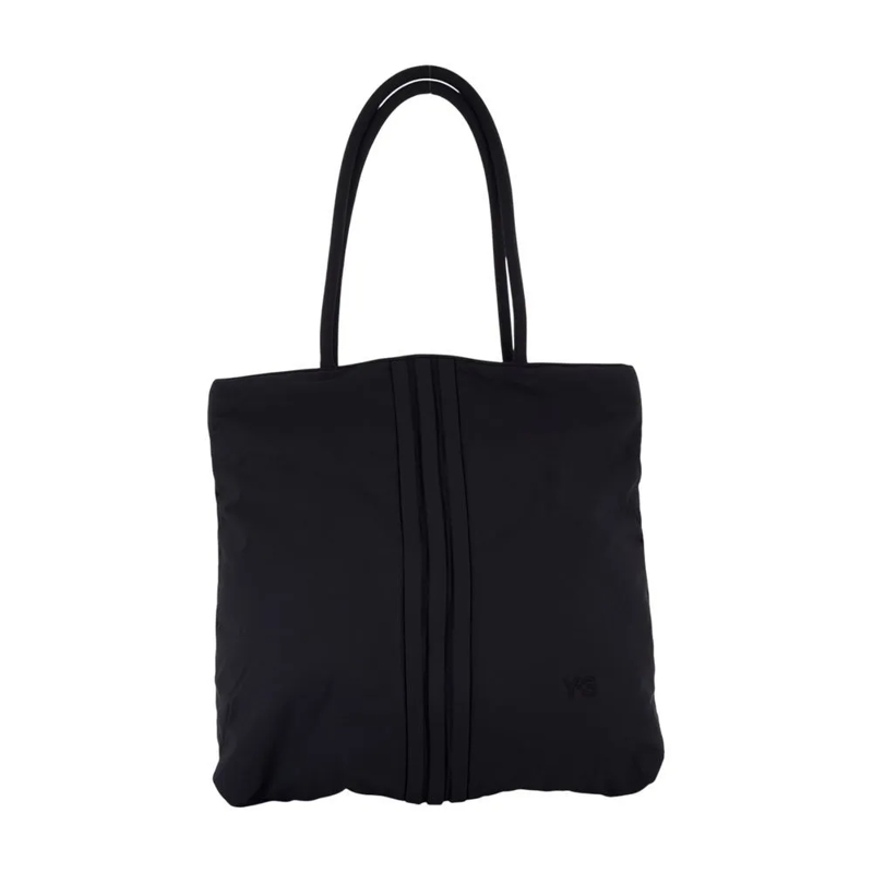 Y-3 Draagtas Quilted Black Synthetic Padded Shopper Bag Black