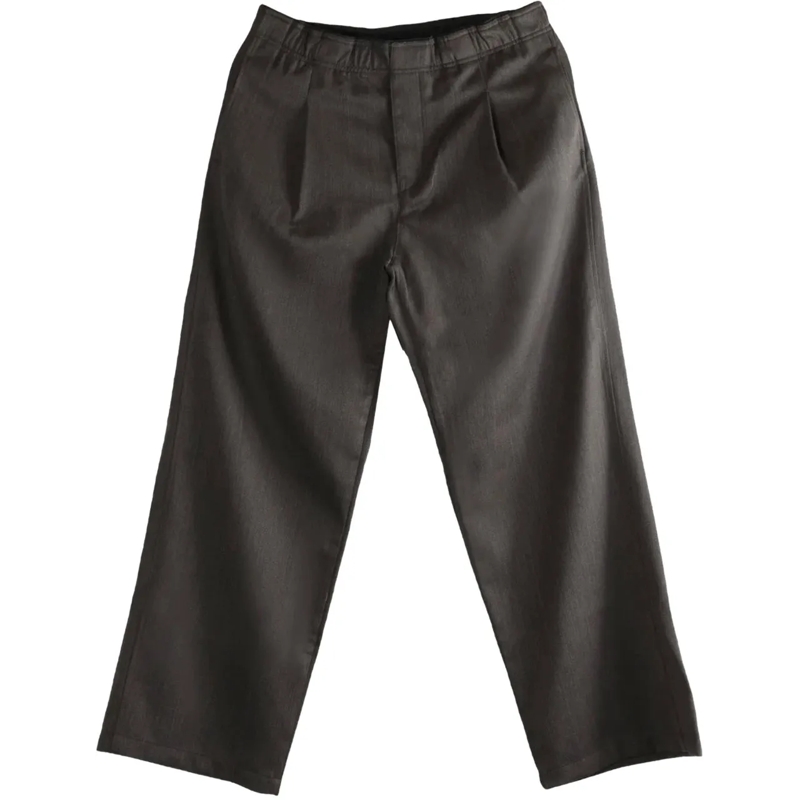 Our Legacy  Leisure Trouser Havana Brown Chain Wool grau