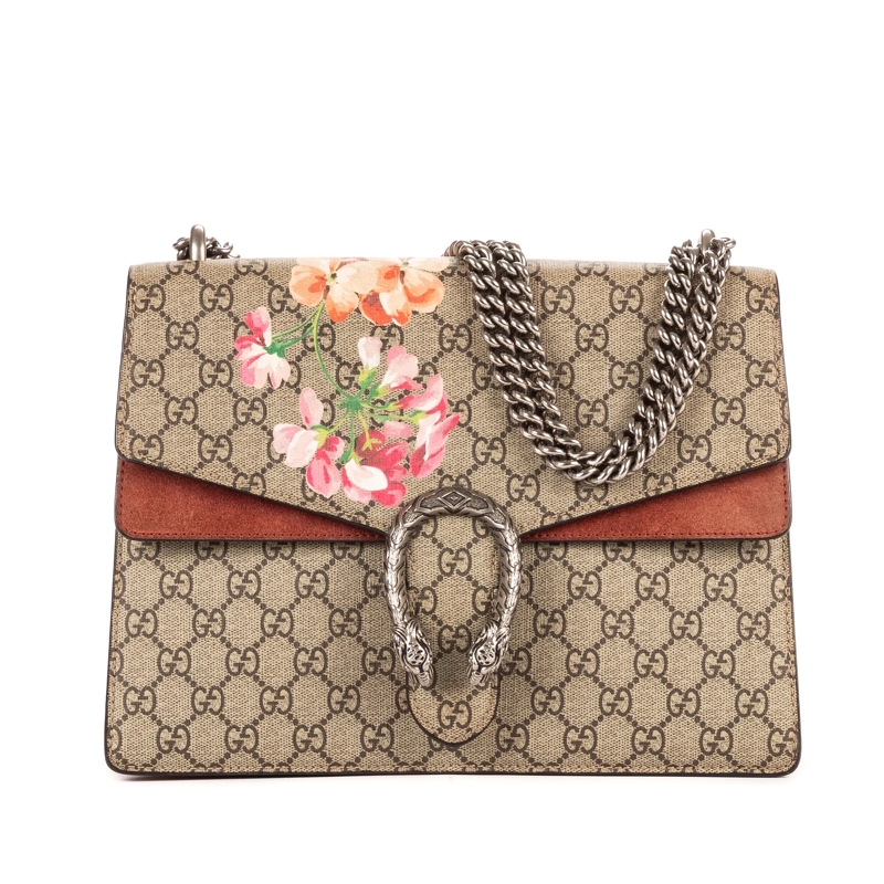 Gucci Crossbody Bag Blooms Dionysus Medium beige