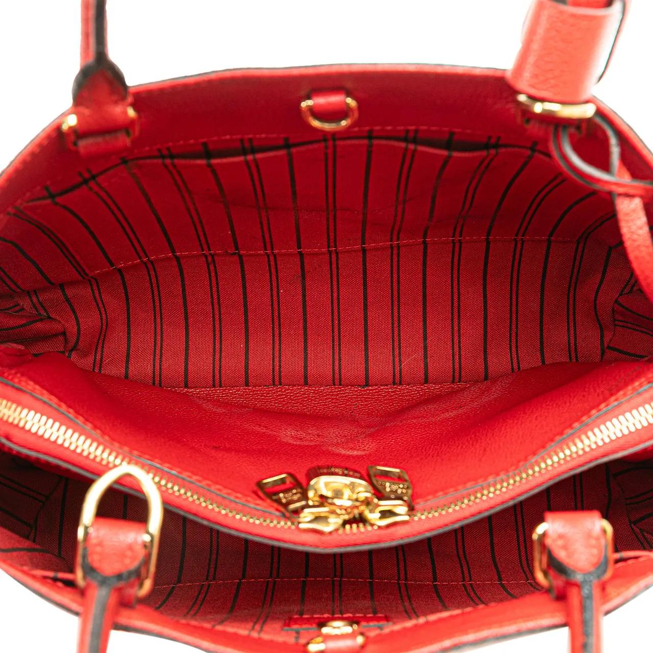 Thumbnail - Louis Vuitton Hobo Bags - Monogram Empreinte Montaigne MM - Gr. unisize - in Rot - für Damen