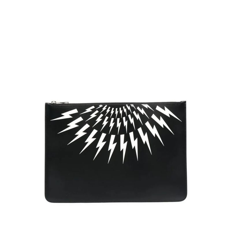 Neil Barrett Crossbody Bag Structured Minimalist Bag With Clean Lines By Neil Black