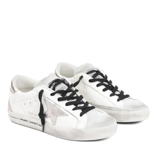 Golden Goose White Ovine Leather Hi Star Sneakers White lage-top sneaker