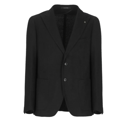 Tagliatore Blazer Wool Blend Jacket Black