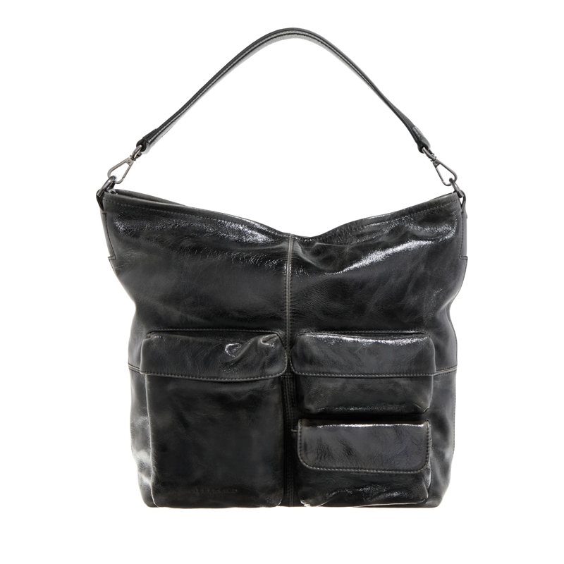 Liebeskind Berlin Hobo Bag Noos Lk 204 Archive Lack Distressed Dark Stone
