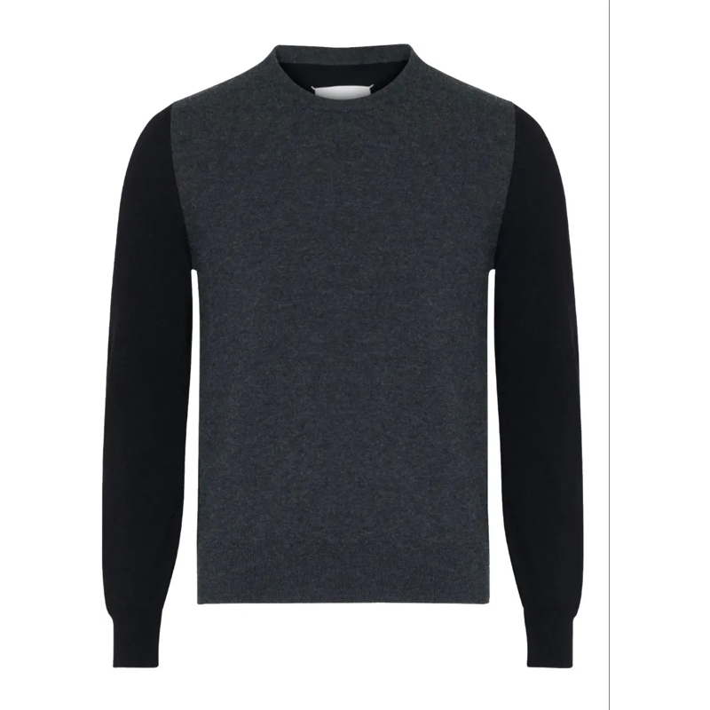 Maison Margiela Pullover Crewneck Grey Black schwarz