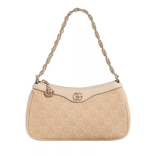 Gucci Ophidia Handbag Summer Denim GG Beige Crossbody Bag