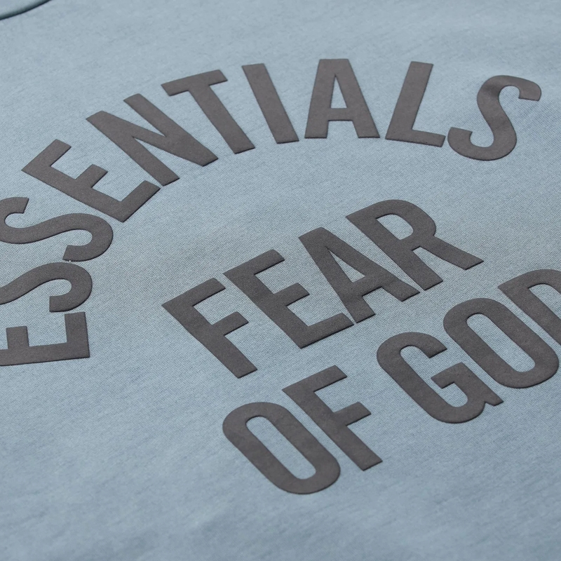 FEAR OF GOD  Oversized Sweatshirt mit Print blau(Image 4)