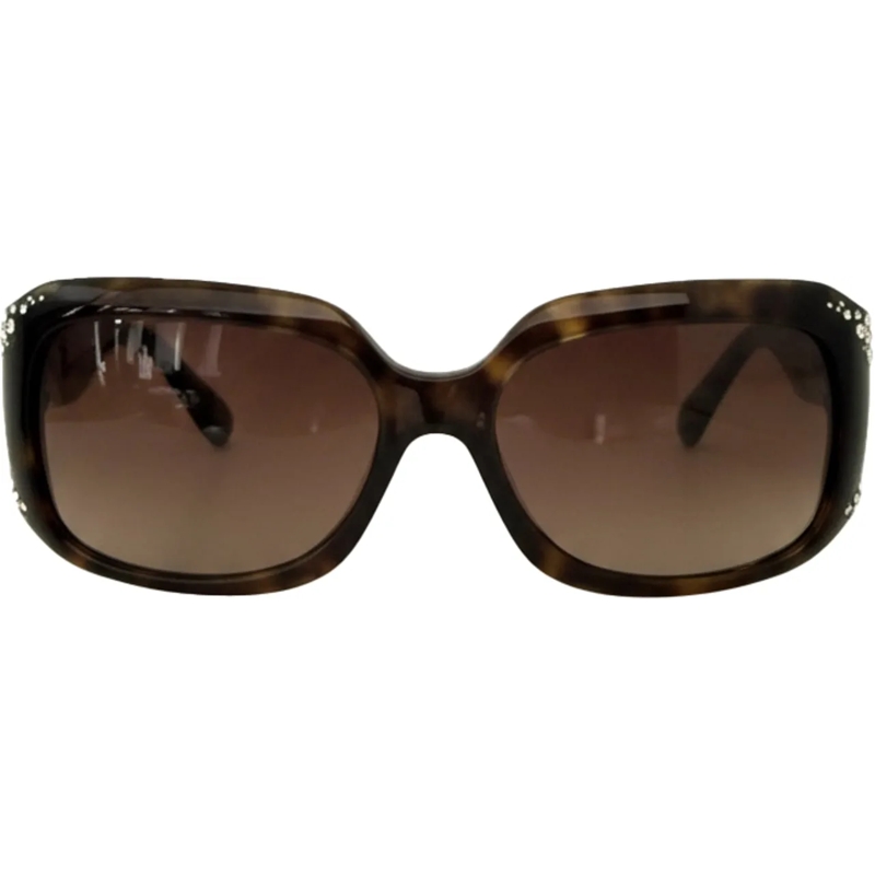 Christian Dior Sonnenbrille Dior 605JS sunglasses with rhinestones, brown braun