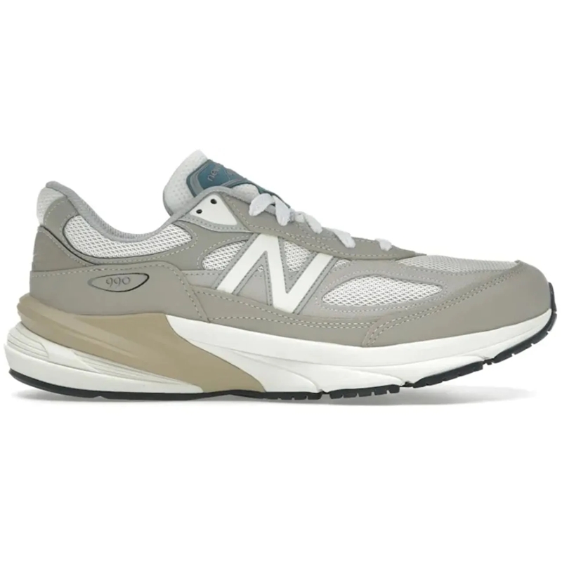 New Balance Low-Top-Sneaker New Balance 990v6 MiUSA Teddy Santis Light Mushroo weiß