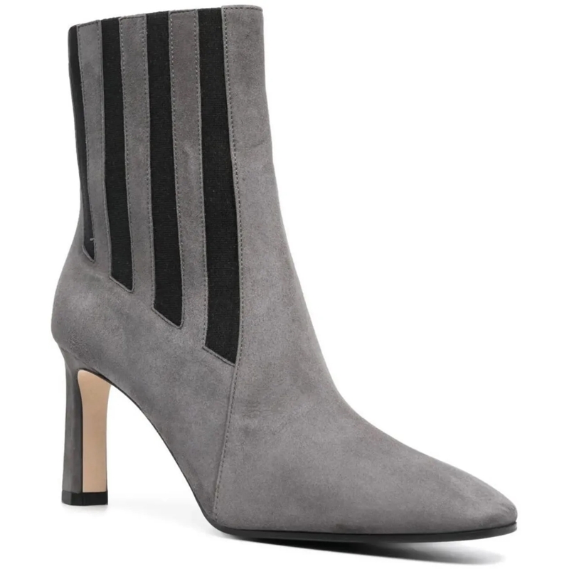 sergio rossi Stiefel Booties Gray grau