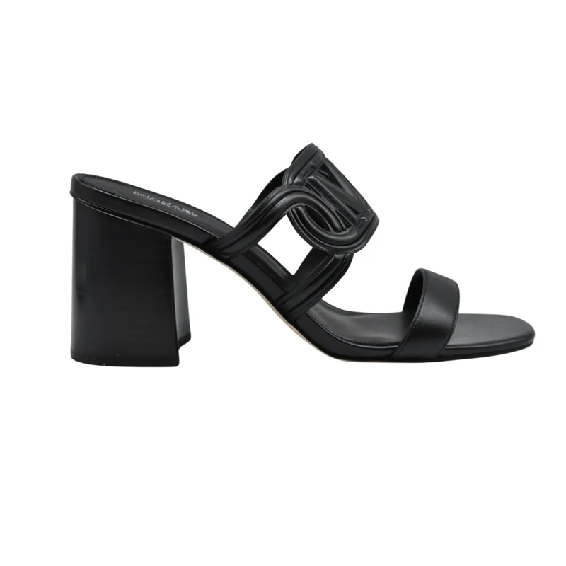 MICHAEL Michael Kors Mules Block Heel Mules With Signature Detail And Fit Black