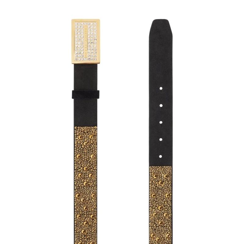 Philipp Plein Gürtel Gürtel Leopard schwarz(Image 2)