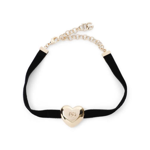 Dolce&Gabbana Medium Halsketting Black Necklace. Black Polyamide Necklace Black