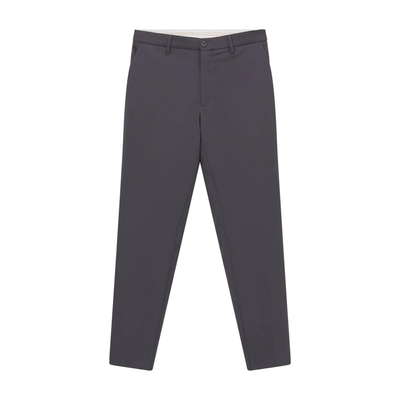 GTA Pantalons décontractés Slim-Fit Stoffhose Davide grau