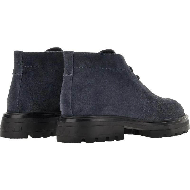Hogan Bottes Flat Shoes Blu Notte dunkelblau(Image 2)