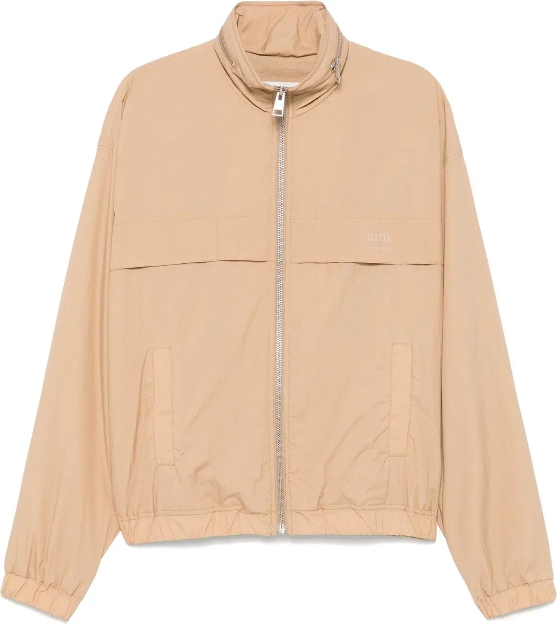 Thumbnail - AMI Paris - blouson beige - Größe M - beige