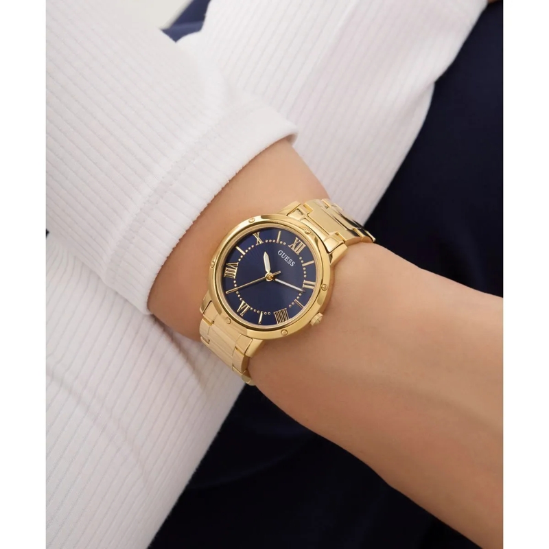 Guess Quarzuhr Quarz-Analoguhr Dawn gold(Image 5)