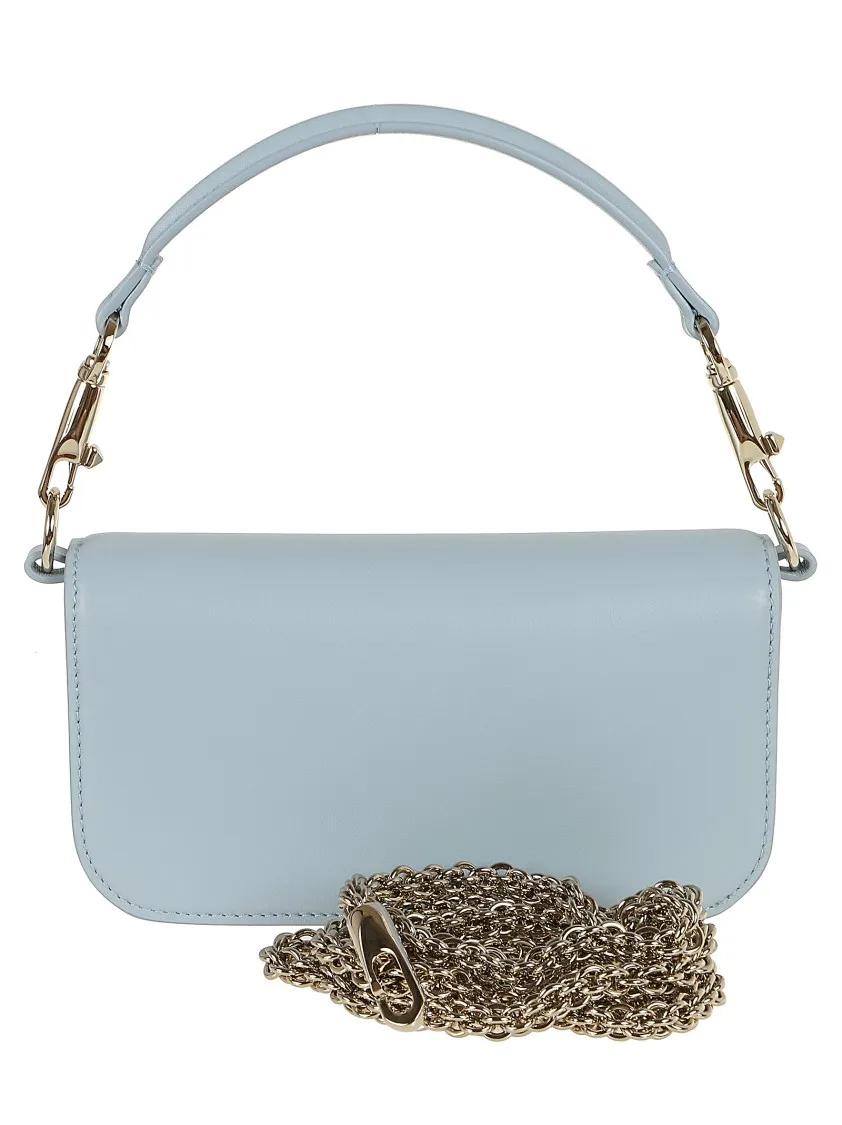 Valentino Shoppers Locò Shoulder Bag in blauw