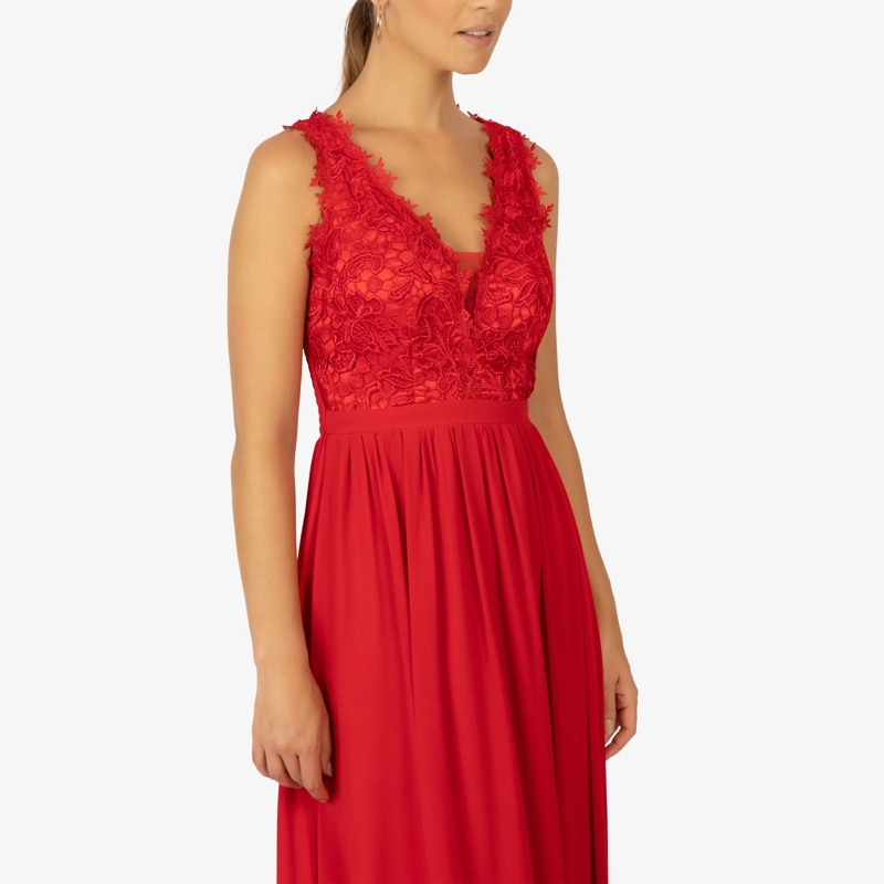 Kraimod Abendkleid Kleid rot(Image 5)