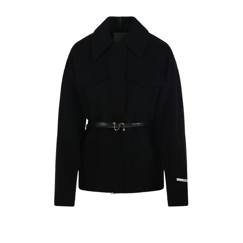 Max Mara Blouson aviateur Cantore Bomber Jacket Black