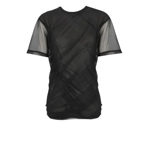 Junya Watanabe Tulle T-Shirt Black 