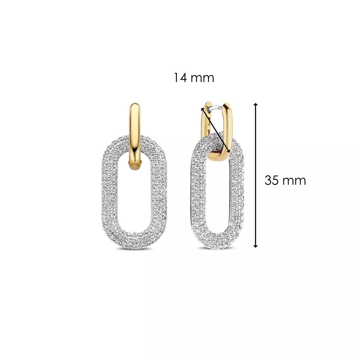 Thumbnail - Ti Sento Ohrringe - Milano Earrings 7844ZY - Gr. unisize - in Gold - für Damen