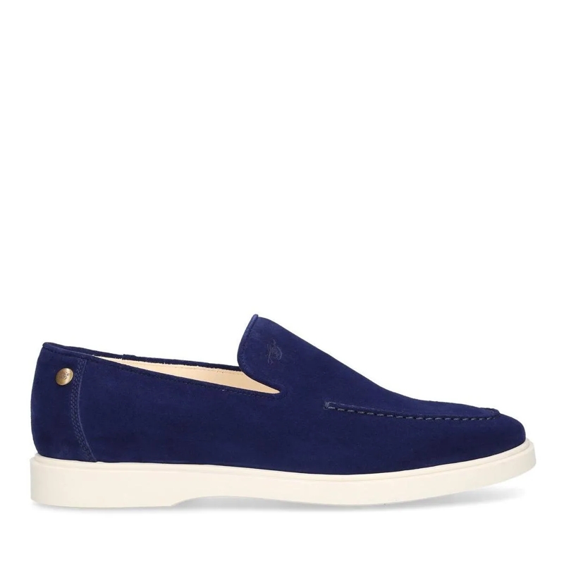 Heinrich Dinkelacker Loafer Loafer Genua Penny Loafer V blau