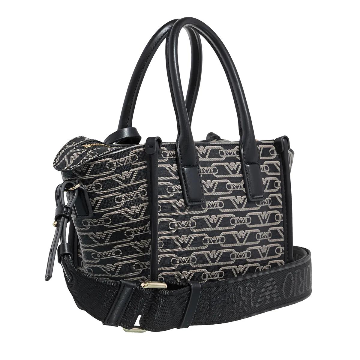 Emporio Armani Shoppers Monogram To in zwart