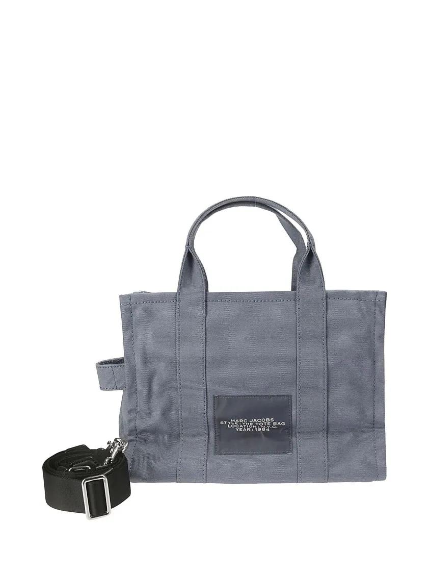 Marc Jacobs Shoppers & Totes Canvas Bag With Logo in blauw