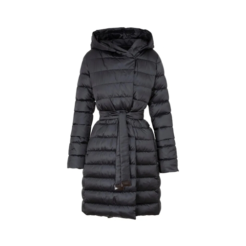 Max Mara Novef Down Jacket Black Übergangsjacke