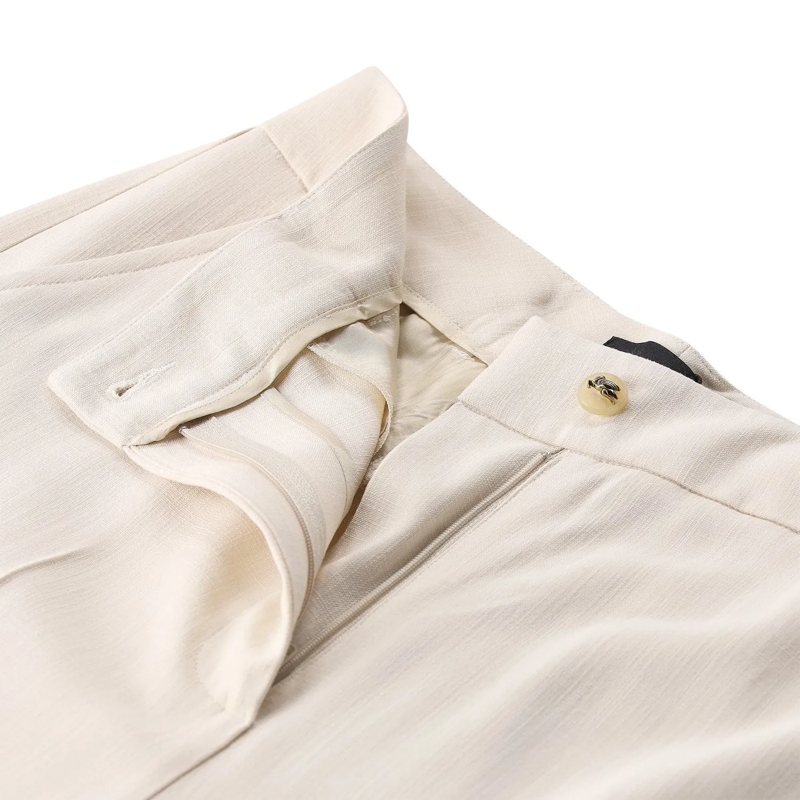 Etro Freizeithose Weite Hose beige(Image 3)