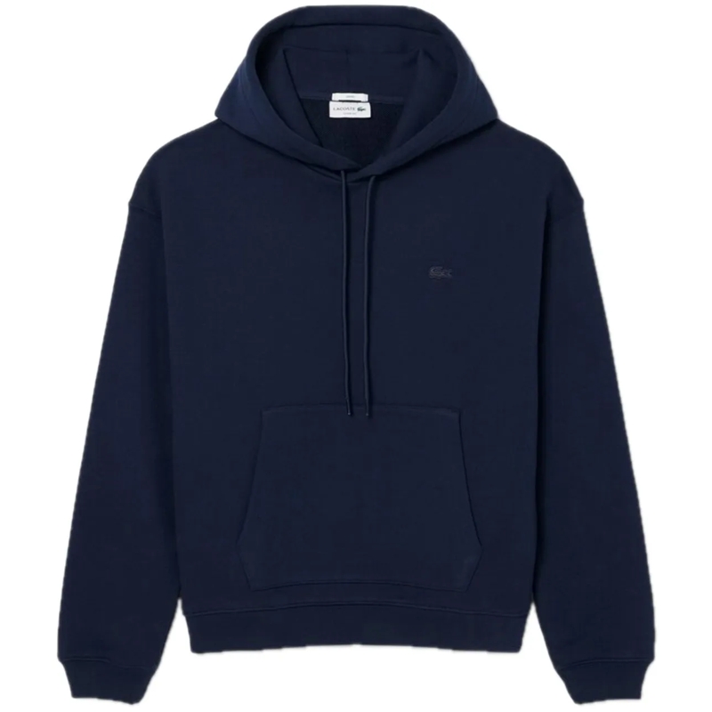 Lacoste  Heavy Fleece Hoodie blau