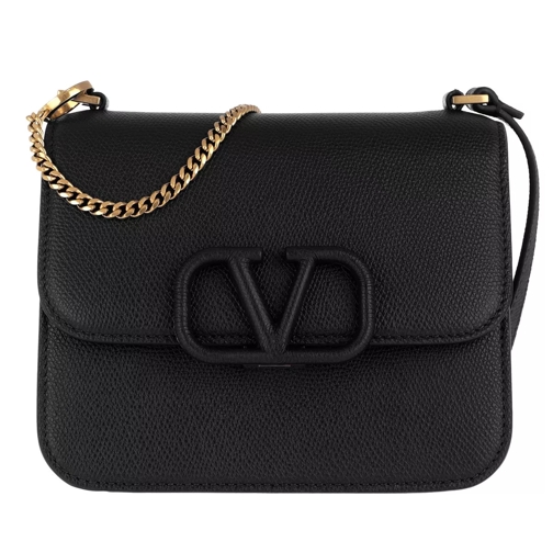 Valentino Garavani V Sling Shoulder Bag Black Crossbody Bag