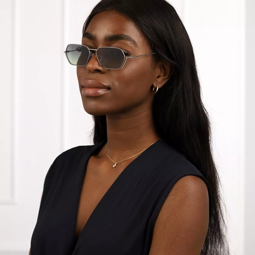 McQ Sonnenbrille MQ0351S-004 57 Unisex Metal Ruthenium-Green (Image 2)