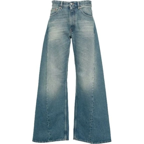 MM6 Maison Margiela  Pants 5 Pockets Blue blau