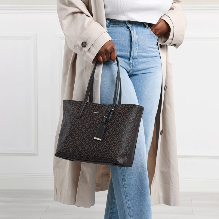 Calvin klein brown clearance tote